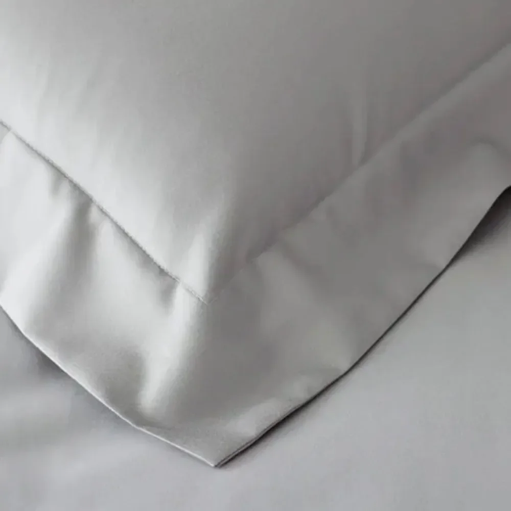 New Lot x4 Euro Shams, Company Store Legends Hotel 100% Supima Cotton Light Gray